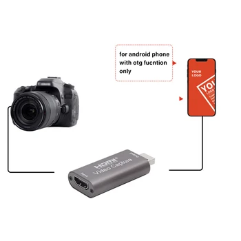 4K Vaizdo įrašymo Kortelė, USB 3.0-2.0 HDMI Video Įrašyti Langelį PS4 Žaidimas, DVD vaizdo Kameros Įrašymo Live Transliacijos Įsigijimo Kortelės