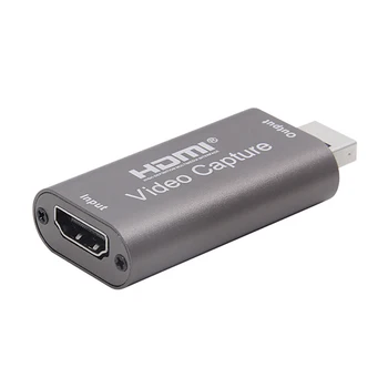 4K Vaizdo įrašymo Kortelė, USB 3.0-2.0 HDMI Video Įrašyti Langelį PS4 Žaidimas, DVD vaizdo Kameros Įrašymo Live Transliacijos Įsigijimo Kortelės