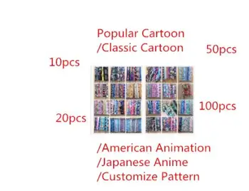 500design 10pc/20pcs/50pcs/100vnt animacinių filmų anime mix virvelę Kaklo Dirželis Virvelę Mobiliojo Telefono Klavišą Grandinės ID Ženklelį Key Chain