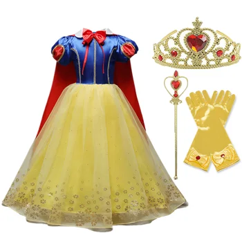 Mergaičių Suknelė Vaikams, Helovyno Cosplay Šalis Princesė Kostiumas Vaikams Kalėdų Dress Up