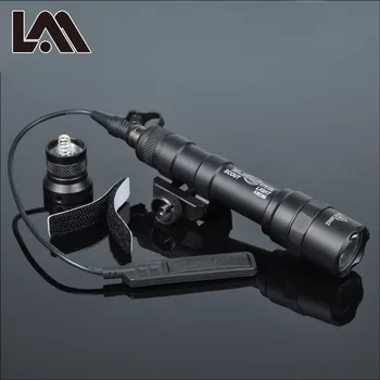 Taktinis SF M600 M600B Ginklas Pistoletas šviesos Lanterna Airsoft Šautuvas arma Žibintuvėlis Pistoletas Skautų Šviesos Fakelas Medžioklės Pictinny Geležinkelių