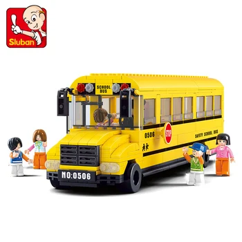 0506 382pcs Transporto priemonių Konstruktoriaus Modelio Rinkinio Blokai Suderinama LEGO Plytų Žaislai Berniukams, Mergaitėms, Vaikams, Modeliavimas