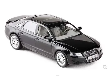 1:32 Masto Visi Nauji Audi A8 Diecast Automobilio Modelį Su Atsitraukti Garso, Šviesos Surinkimo Dovana Žaislai Vaikams Nemokamas Pristatymas