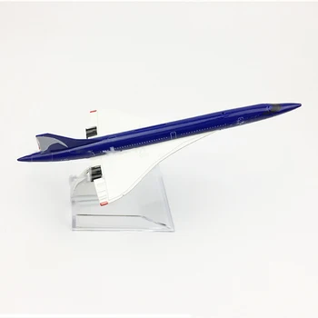 1/400 Masto Orlaiviams, Mėlyna Concorde 14cm Lydinio Plokštumoje Modelį, Žaislų, Vaikai, Vaikams, Dovanų Kolekcija