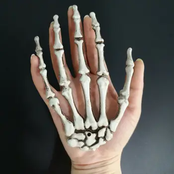 1 Pora Skeletas Rankas, Plastikiniai Netikrą Žmogaus Rankos Kaulų Halloween Party Baisu Rekvizitai Įvykis Šalies Prekių Helovinas Apdailos