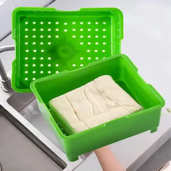 1 Vnt DurableTofu Nutekėjimo Lauke Tofu Paspauskite Tofu Drainer 3-Sluoksnis Paprastų Buitinių Tofu Lauke Portable 