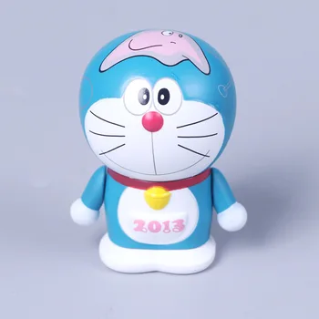 100-Osioms Doraemon Rankų darbo Lėlės Keychain Priedai Doraemon Gimtadienio Dovana Lėlės Automobilių Apdailos Vaikų Kalėdų Gif
