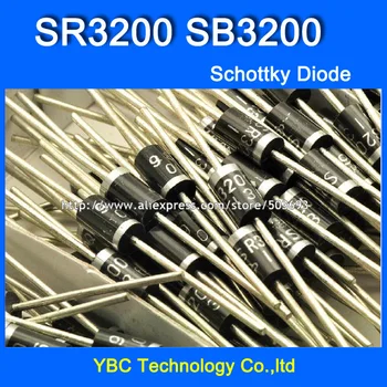 100vnt/daug SR3200 SB3200 3A/200V Schottky Diodas