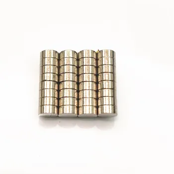 100vnt NdFeB Mini Magnetas Dia. 4mm Tikslumo Magnetinės Sagos Neodimio Jutiklis Magnetai Mini Diską 