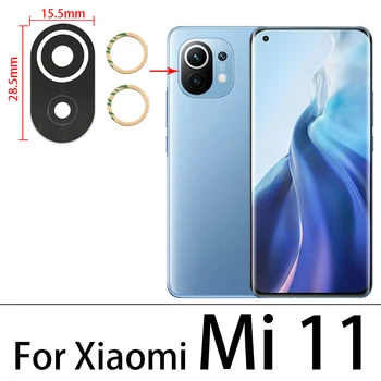 10vnt/Daug,Galiniai Atgal Kameros Stiklo Objektyvo Dangtelis Xiaomi Mi 10 Mi10 Pro Lite 10 Pastaba Pro 11 klijuojamas Lipdukas