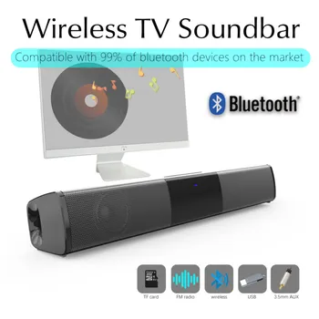 10W Bluetooth Garsiakalbiai Hifi Namų Erdvinio garso Sistema Soundbar Stereo Laidinio Ir Belaidžio PC Teatras TV Garsiakalbis žemų dažnių garsiakalbis