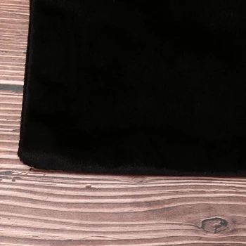 1PCS Puikus Retro Taro Kortas Maišo Šalies stalo Žaidimas Būrimą Aksomo Gobelenas Derliaus Juoda Spalva 19.5 cm x 12 cm