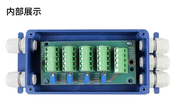 1pcs x loadometer platforma masto automatinės skirstomosios dėžutės mažas loadometer svėrimo skirstomosios dėžutės apkrova ląstelių skirstomosios dėžutės ,NAUJAS