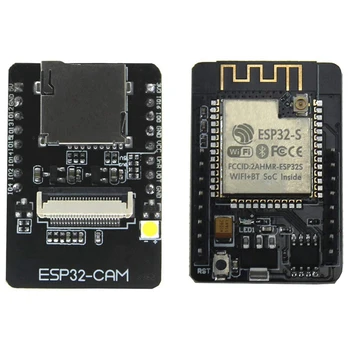 2 Nustatykite Esp32-Cam Kamera Wifi + Bluetooth Modulis 4M Psram Dual-Core, 32-Bit Cpu Vystymo Lenta Su Ov2640 2Mp Kamera Modulis Sup
