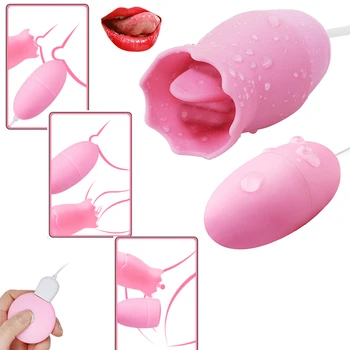 20 Greičio Vibrting Kiaušinių Liežuvio Spenelių Vibratorius Gyvis Makšties Klitorio Stimuliatorius Sekso Žaislai Suaugusiems, Moterims, Oralinis Mamos Krūties Žaislas
