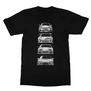 2019 Karšto Pardavimo Vasaros JDM Legendų Marškinėliai Rx7 Japonijos Automobilių 90s JDM Automobilių Marškinėliai Aukštos Kokybės Medvilnės Žmogui Marškinėliai