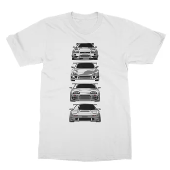 2019 Karšto Pardavimo Vasaros JDM Legendų Marškinėliai Rx7 Japonijos Automobilių 90s JDM Automobilių Marškinėliai Aukštos Kokybės Medvilnės Žmogui Marškinėliai