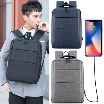 2020 korėjos versija mados kompiuterio kuprinė USB įkrovimo verslo atsitiktinis kelionės krepšys vyrų ir moterų, jaunimo, studentų krepšys