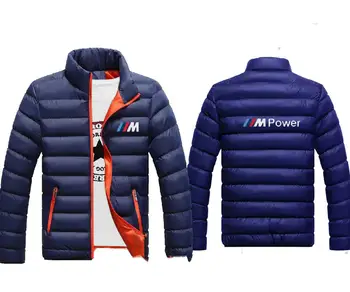 2020 Vyrų Žiemos Motokroso Dygsniuotas striukė Mados Vėjo šilta medvilnė kailio Viršutiniai drabužiai medvilnės-paminkštintas Atsitiktinis Sporto Kailis