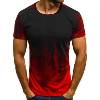 2021 naują atsitiktinis 3D kamufliažas, print T-shirt vasarą karšto stilių vyriškų drabužių streetwear viršų trumpomis rankovėmis apvalios kaklo top marškinėliai