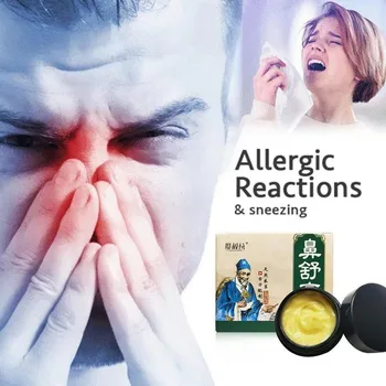 20ml Alerginiu Rinitu Balzamas Neti Čiaudulys Plaste Tepalas Skirtas Lėtinis Alerginis Rinitas, Sinusitas, Nosies Obstrukcija, Sveikatos Priežiūros