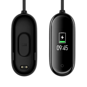 20Pcs/Pack Kabelis Mi Juosta 4 Įkroviklis USB Įkrovimo Kabelis MiBand 4 Kroviklis Originalus Miband 4 Smart Apyrankė Priedai