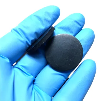 20PCS skersmuo 10mm-100mm juodos kietos gumos tarpiklis kietas apvalios gumos padas pritaikyti natūralaus kaučiuko padas NR turas tarpiklis