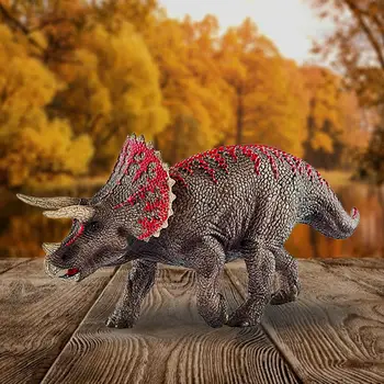 21cm/8.3 Cm Triceratopsas Vertus Žaislas Dinozauras Modelis 15000 Aukštos Kokybės PVC Padarė ,Jokių Surinkimo Būtina Žaisti