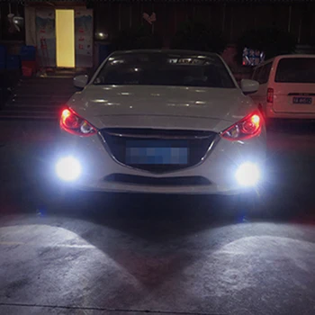 2vnt Baltas Automobilis LED Šviesos diodų (LED) 28W 12V H8, H11 Lemputės Auto Rūko žibintai Tolimosios šviesos Lempos Šviesos Mazda 3 5 6 CX-5 CX-9 MX-5 Miata