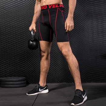 2vnt vyrų boksininkų quick dry vyrų sporto boksininkų apatiniai Fitneso veikia mokymo šortai nelaidus, kvėpuojantis ruožas šortai hombre