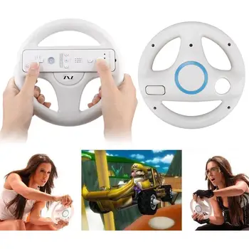 2vnt Žaidimas Lenktynių Vairas už Nintend Wii už Mari, o Kart Nuotolinio valdymo pultelis Wii U Nuotolinio Žaidimų Valdiklis Lašas Laivybos