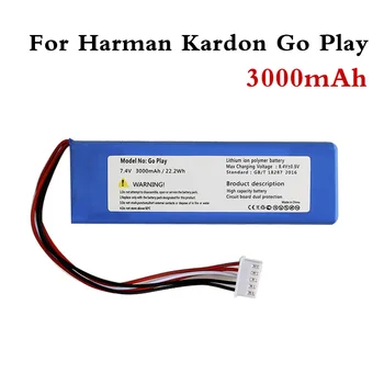 3000mah baterija Harman Kardon Eiti+ Žaisti, eiti žaisti Batterie akumuliatoriai sekimo numerį