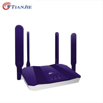 300Mbps 4G LTE Atrakinti MEZON Maršrutizatorius, Plačiajuosčio ryšio Wifi Mobile Hotspot WAN/LAN Prievadas Antenos Namų Modemo prijungimo įtaisas su SIM Kortelės Lizdas