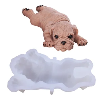 3D Begemoto Bear Rabbit Silikono Tortas Dekoravimo Priemonės, Saldainiai, Šokoladas Gumpaste Pelėsių Putėsiai Amatų Minkštas Pelėsių K104