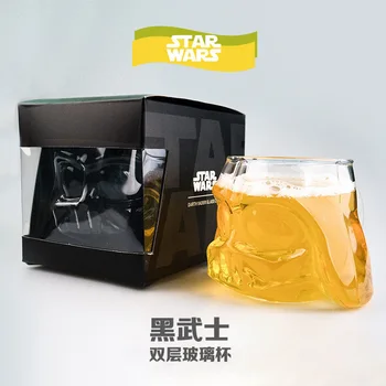 3D Star Wars Jedi Knight Aukštos Boro Stiklo Darth Vador Alaus Puodelis Studentų Asmenybės Taurės Mielas Stiklo Vandens Butelių Hidro Kolbą