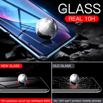 3Pcs 10D Grūdintas Stiklas iPhone 11 12 Pro Max Screen Protector, iPhone X XR XS MAX 6S 6P 7 8 Plus SE 2020 m. Visiškai Padengti Stiklo