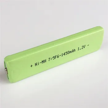 4pcs 1.2 V 7/5F6 67F6 1450mAh ni-mh Kramtomoji Guma baterija 7/5 F6 langelį 