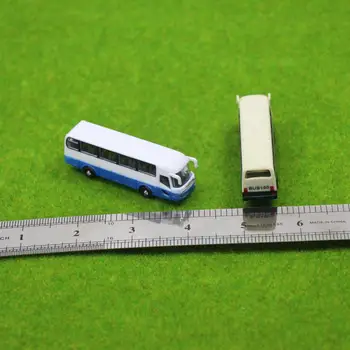4pcs Modelis Automobiliai, Autobusai 1:150 N Masto Geležinkelio Maketas Plastikiniai NAUJI Nemokamas Pristatymas BS15001 gelezinkelio modeliavimas
