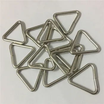 50PCS Metalo Trikampio Formos Sagtis 20mm 25mm 7/8