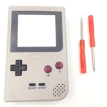 5sets GBP Limited Edition Pilka Būsto Atveju Nintendo Game Boy PocketCase/Shell/Korpusas