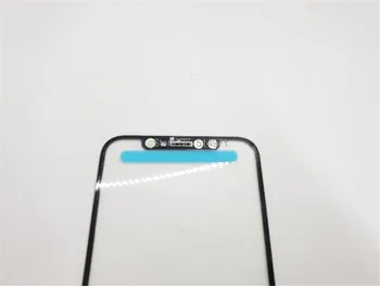 5vnt/daug Originalios Skylės Stiklo Su Ausies, Akies iPhone 11Pro X Xs Max Priekiniai Išorinio Ekrano Stiklo Pakeitimas Telefono Atsarginės Dalys