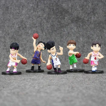 5vnt/daug SLAM DUNK Shohoku krepšininkas Anime Duomenys Lėlės Hanamichi Sakuragi Rukawa Kaede Kietas Modelis Vaikams