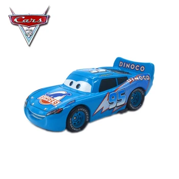 5vnt Disney Pixar Cars 2 Diecasts Automobilių Žaislas Blue Dinozaurų DINOCO Žaibas McQueen Jauniklį Hicks Karalius Sraigtasparnis Žaislai Dovana Vaikas
