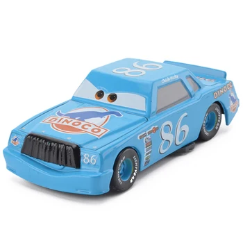 5vnt Disney Pixar Cars 2 Diecasts Automobilių Žaislas Blue Dinozaurų DINOCO Žaibas McQueen Jauniklį Hicks Karalius Sraigtasparnis Žaislai Dovana Vaikas