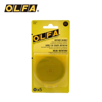 5vnt OLFA olfa RB60-1/5 Viryklė Disko Turas Ašmenys 60MM Skersmuo 5 Pack