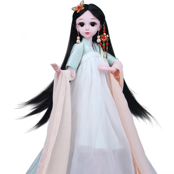 60cm 1/3 BJD Doll Drabužius Kinų Stiliaus Kostiumas 