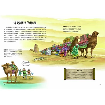 6Pcs Pusė Nustatyti Kinijos Kultūros Paveldo Nuotrauką Serijos Knygų Skaitymas Knygos Vaikams Supaprastinta Kinų Versija