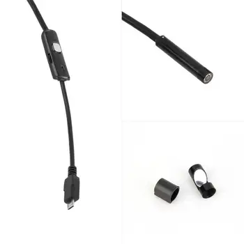 7mm Endoskopą Kamera Lankstus IP67 atsparus Vandeniui Micro USB Tikrinimo Endoskopą, skirta 