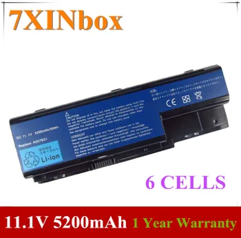 7XINbox 11.1 V 5200mAh Baterija Acer Aspire AS07B31 AS07B32 AS07B41 AS07B42 AS07B51 AS07B52 AS07B61 AS07B71 AS07B71 AS07B72
