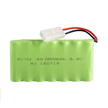 8.4 v 1800mah NICD Baterijos AA Ni-CD Baterijos 8.4 v baterija RC žaislo Automobilių Valtis GINKLĄ BAKAS Sunkvežimiai, Traukiniai RC žaislo modelis Baterijos